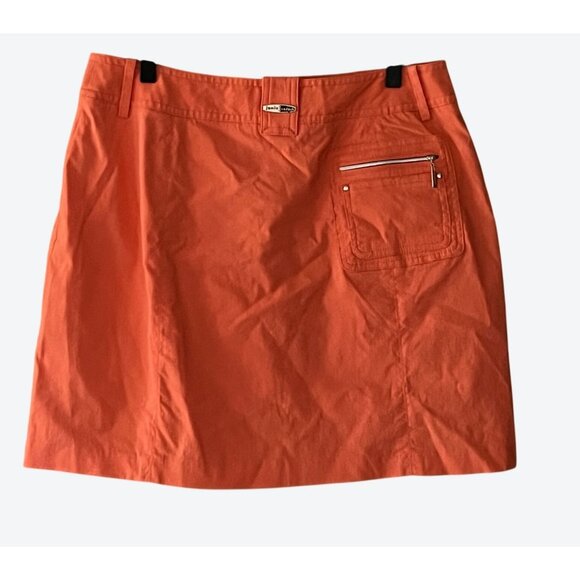 Jamie Sadock Women's Size 10 Coral Pink Lined Cargo Golf Skort Waist 31" - Picture 3 of 9